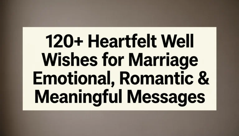 well wishes marriage