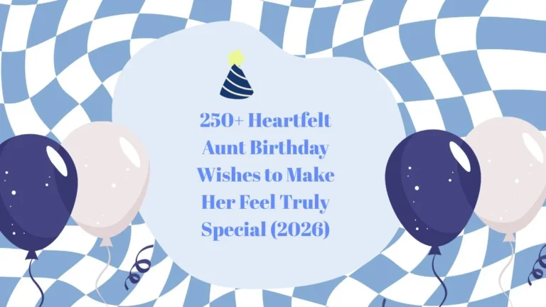 aunt birthday wishes