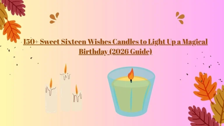 sixteen wishes candles