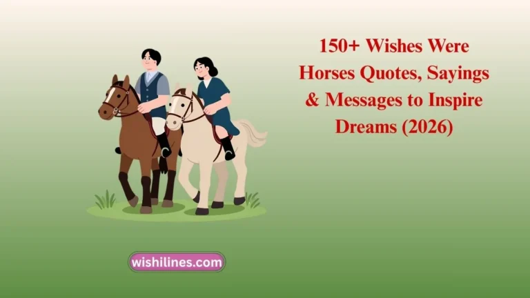 wishes were horses